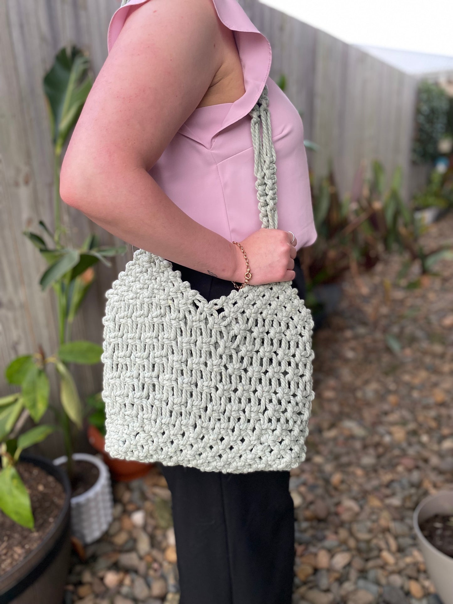 Macrame “Chloe” Handbag