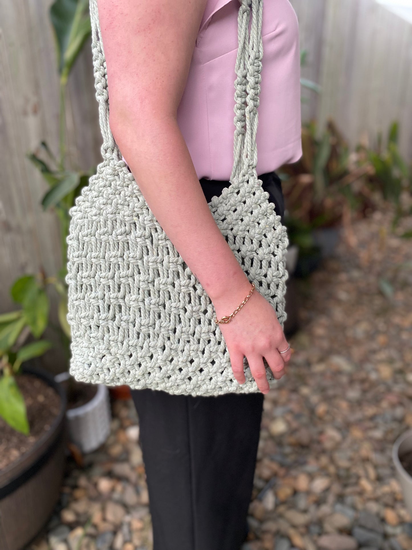 Macrame “Chloe” Handbag