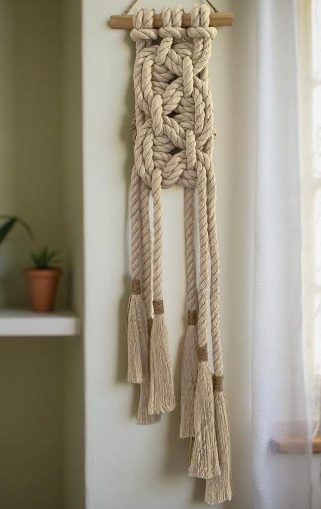 Rope Art Macrame Hanging DIY kit