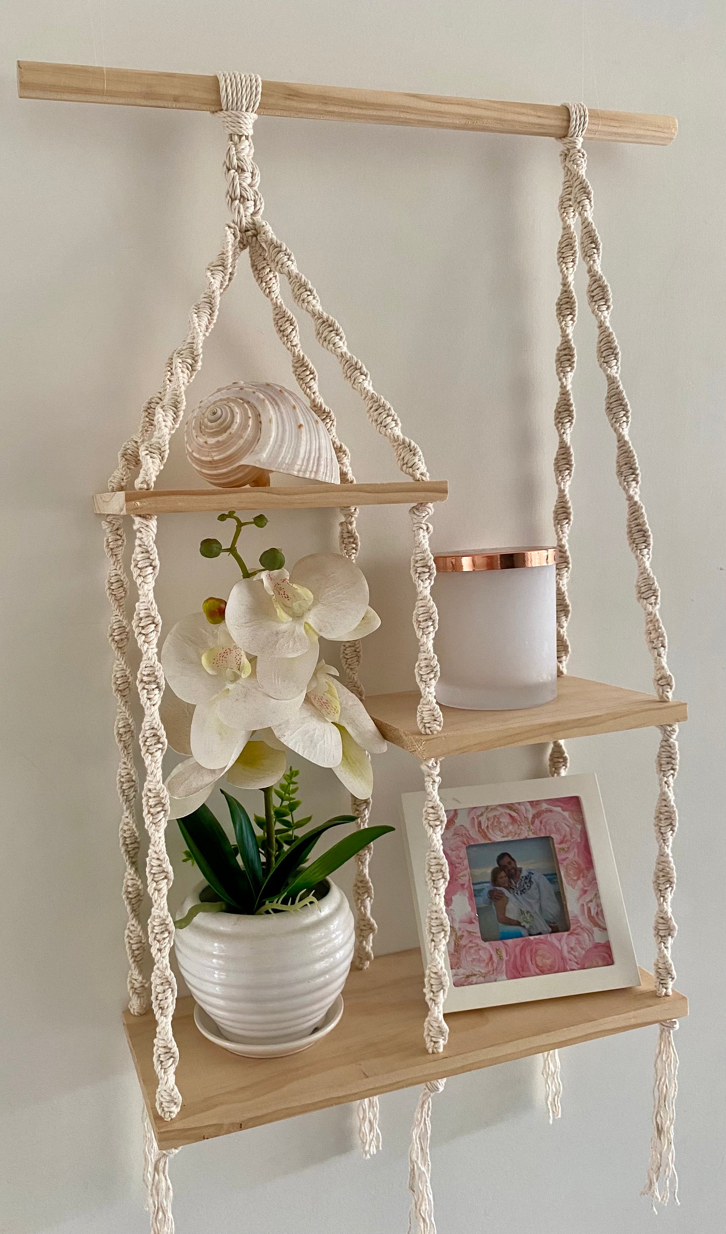 Macrame Shelves