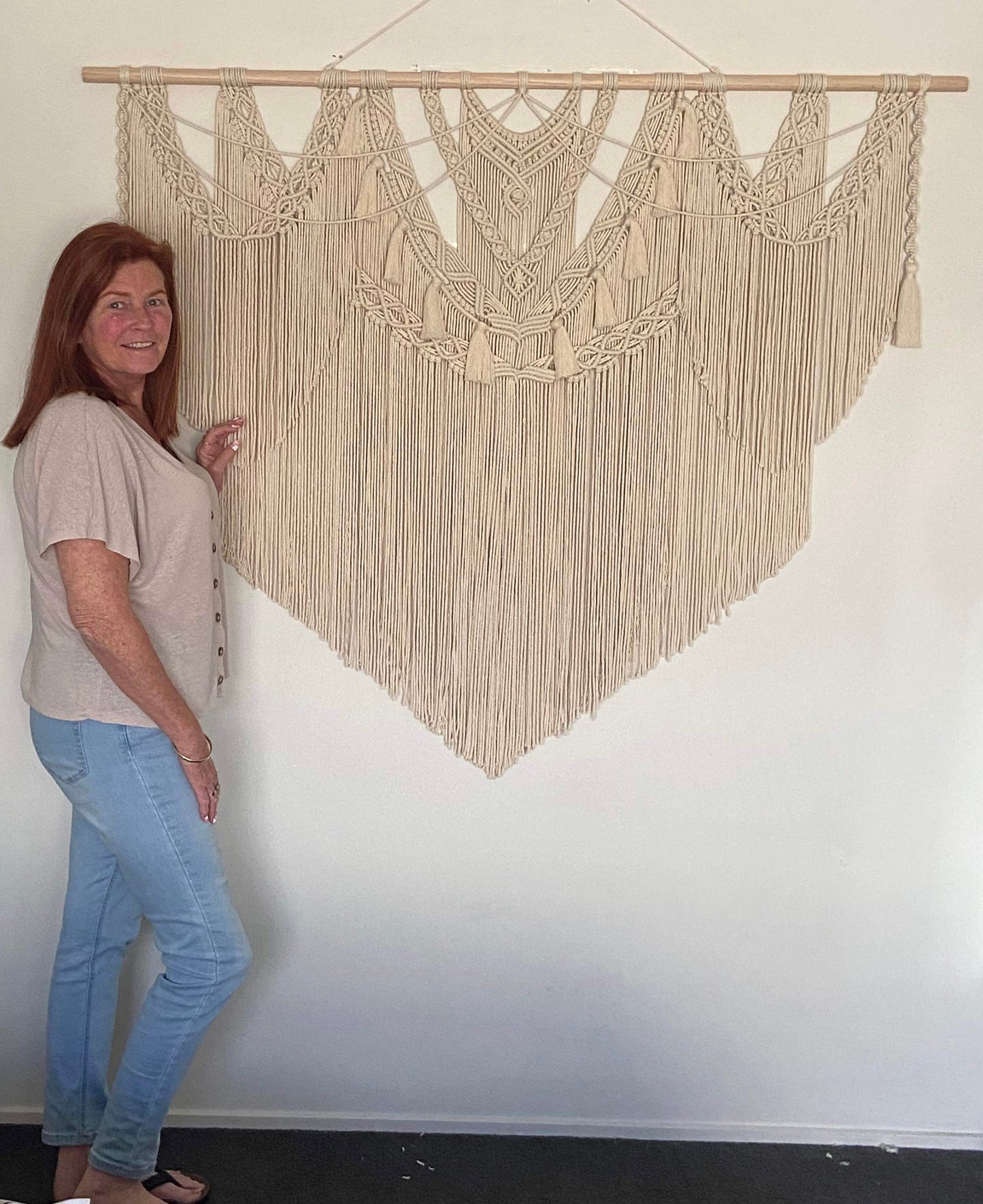 Macramé King Wall Hanging DIY Kit