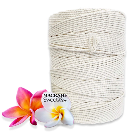 4mm Twisted Macrame Rope