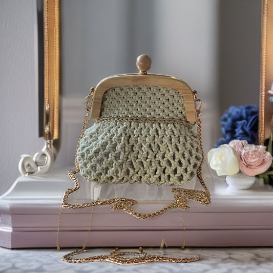 Macrame Purse Handbag