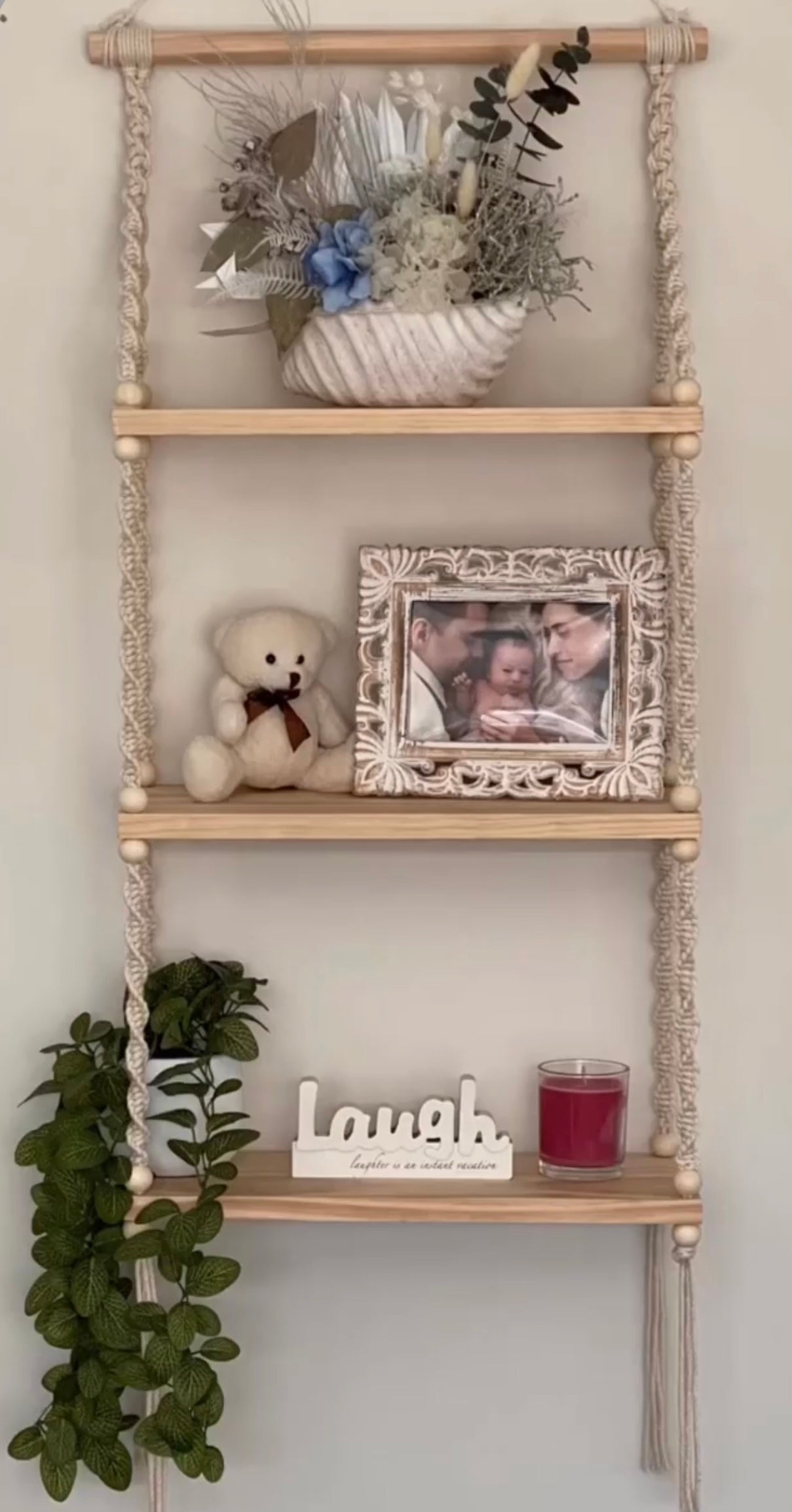 Macrame Shelves